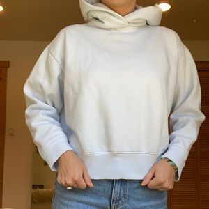 Very light blue hoodie | NEVER WORN